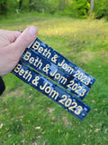 U.S. NAVY NWU I Personalized Key Chain Flat Tag