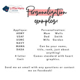 APPLIQUE MILITARY SWEATSHIRT