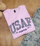 APPLIQUE MILITARY SWEATSHIRT
