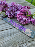 U.S. AIR FORCE ABU Personalized Key Chain Flat Tag