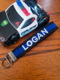 THIN BLUE LINE KEYCHAIN