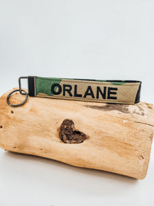 WOODLANDS BDU Personalized Key Chain Wristlet